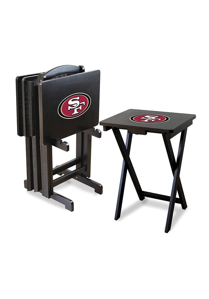 San Francisco 49ers 4 Pack TV Tray Set