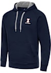 Main image for Mens Illinois Fighting Illini Navy Blue Antigua Victory Football Hooded Sweatshirt