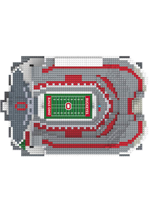 Forever Collectibles Ohio State Buckeyes Large Stadium BRXLZ Puzzle