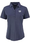 Main image for Cutter and Buck Utah State Aggies Womens Navy Blue Forge Eco Polo Short Sleeve Polo Shirt