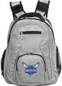 Charlotte Hornets 19 Laptop Backpack - Grey