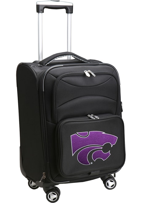 20 Softsided Spinner K-State Wildcats Luggage - Black