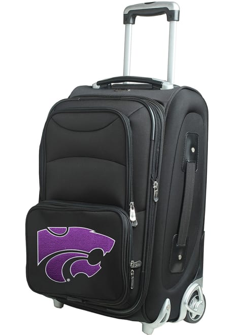 20 Softsided Rolling K-State Wildcats Luggage - Black