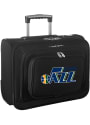 Utah Jazz Black Overnighter Laptop Luggage