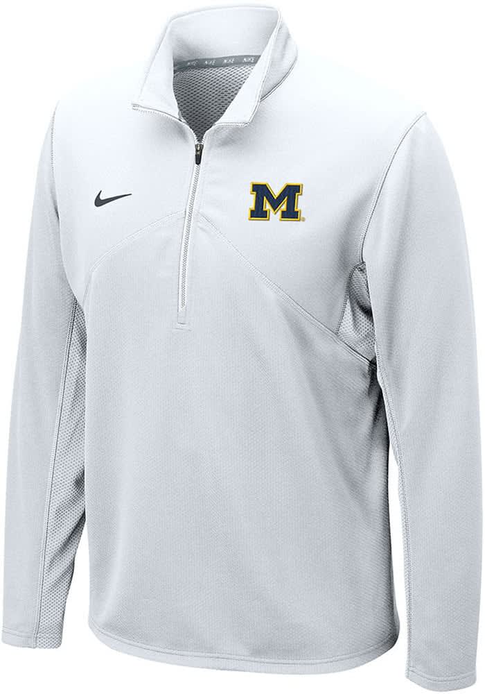 Under Armour University of Michigan Wolverines Quarter Zip Jersey buy Pullover XL