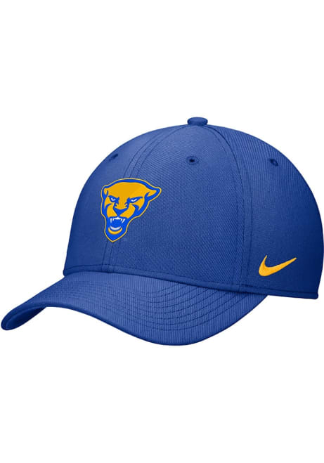 Nike Blue Pitt Panthers Rise Swoosh Adjustable Hat