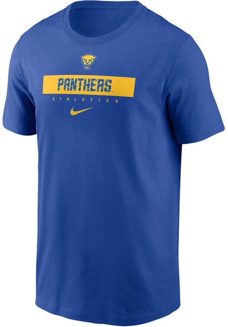 Pitt Panthers Blue Nike Dri-Fit Short Sleeve T Shirt