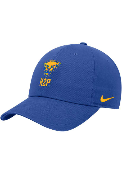 Nike Blue Pitt Panthers Club Unstructured Design Adjustable Hat