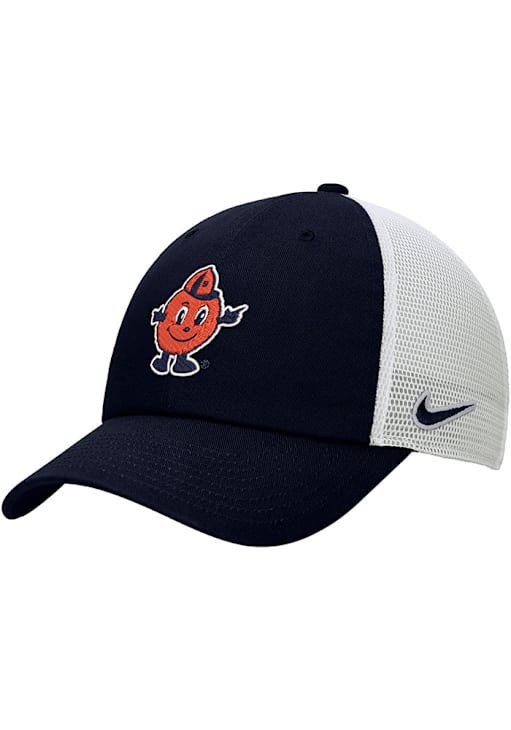 Nike Syracuse Orange NAVY Club Meshback Adjustable Hat 198600776
