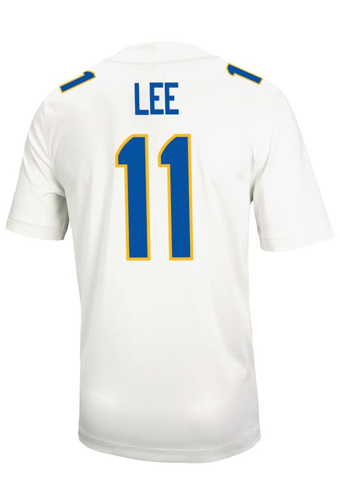 Censere Lee Mens White Pitt Panthers Football Name And Number