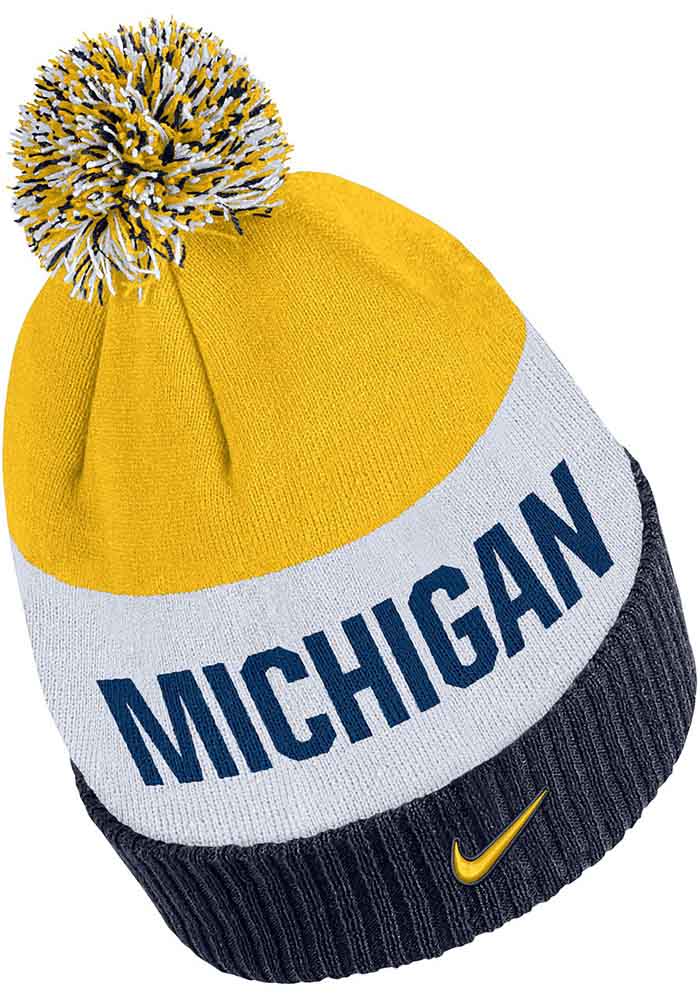 nike michigan beanie