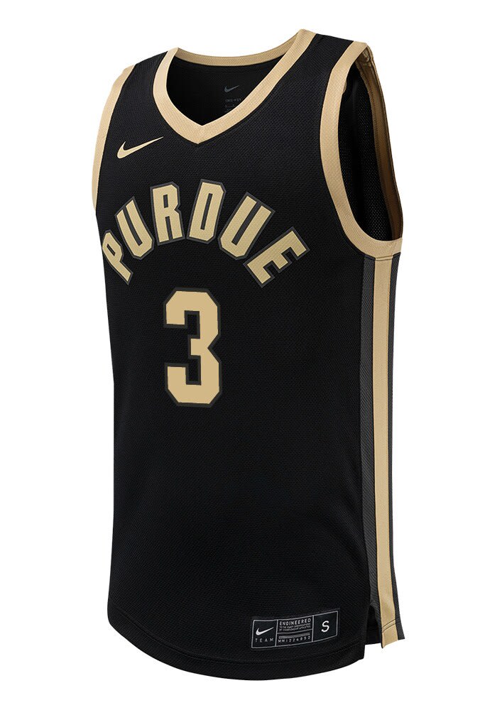 NIKE ゲームシャツ　Purdue Boilermakers Purdue Boilermakers Nike Unisex 2024 NCAA Men's Basketball