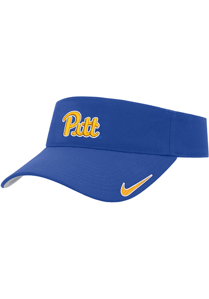 Pitt Panthers Nike DRI FIT Ace Visor ROYAL Nike Adjustable Visor