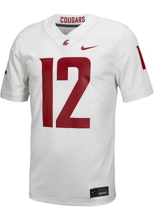Nike Washington State Cougars White Football Replica Jersey