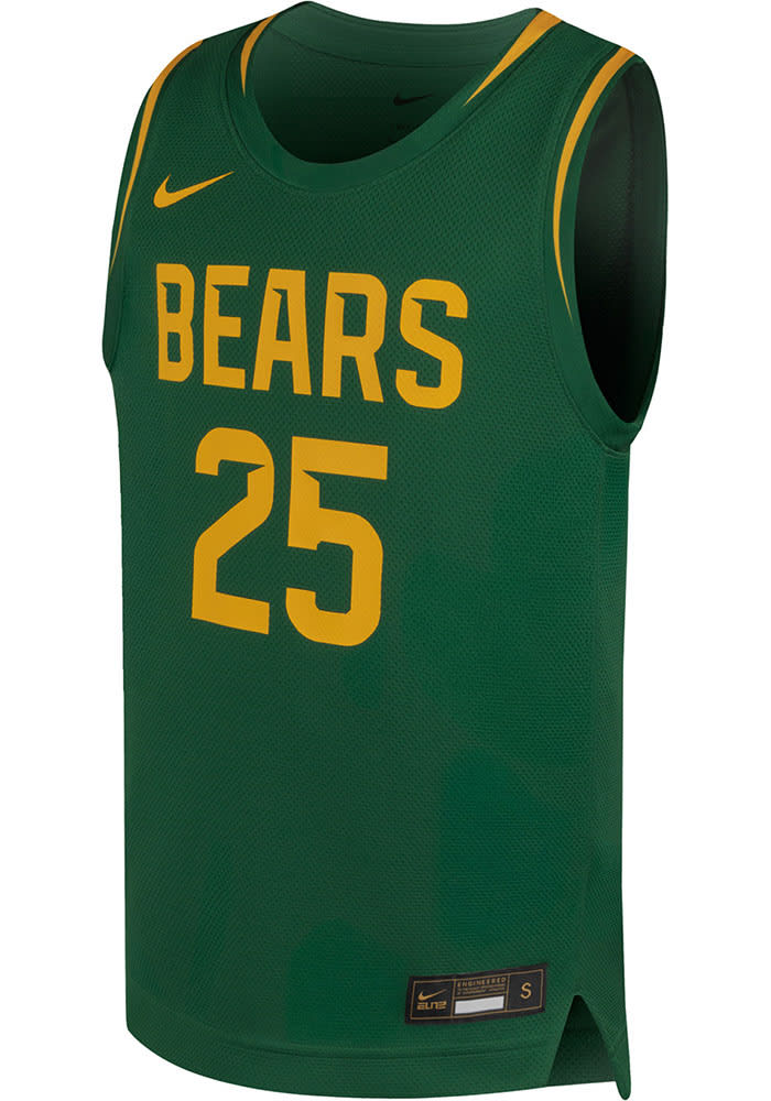 Baylor Bears Youth GREEN Replica Basketball Jersey - 198602185