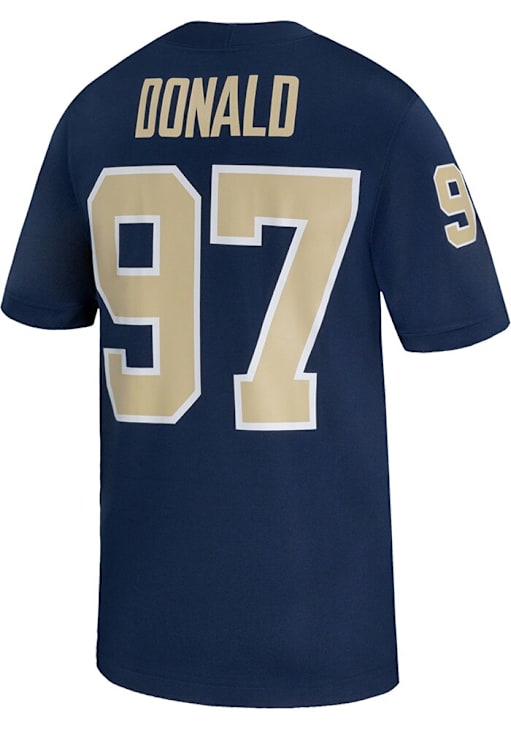 Aaron Donald  Nike Pitt Panthers Navy Blue Football Aaron Donald Retro Football Jersey