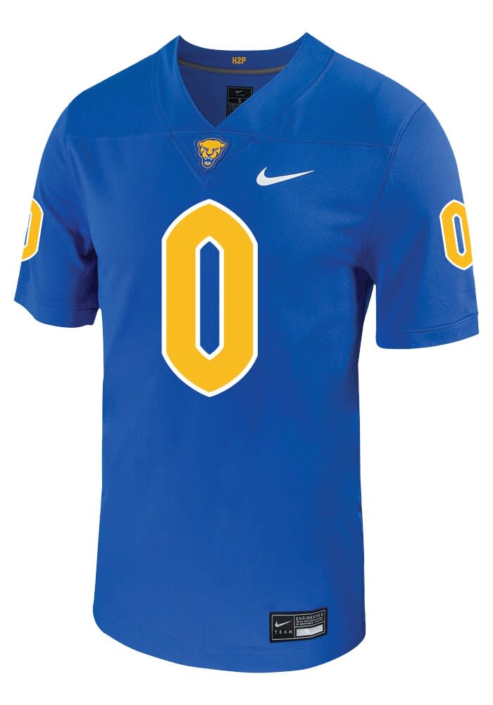Braylan Lovelace Mens ROYAL Pitt Panthers Football Name And Number