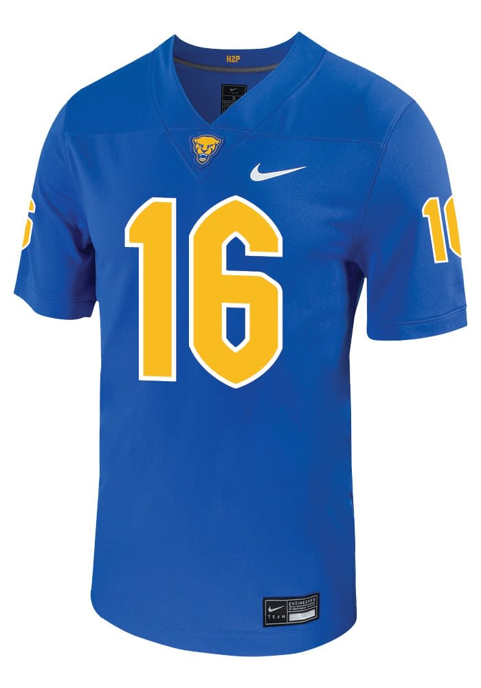 David Lynch Mens ROYAL Pitt Panthers Football Name And Number