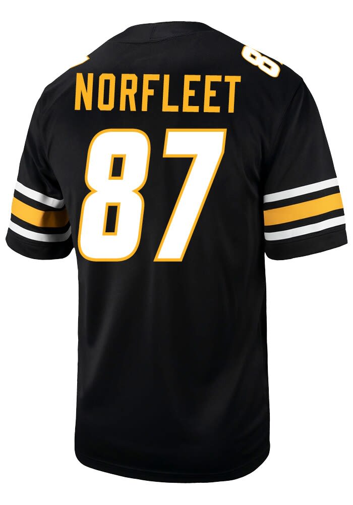 Brett Norfleet Missouri Tigers BLACK NIL Game Name And Number