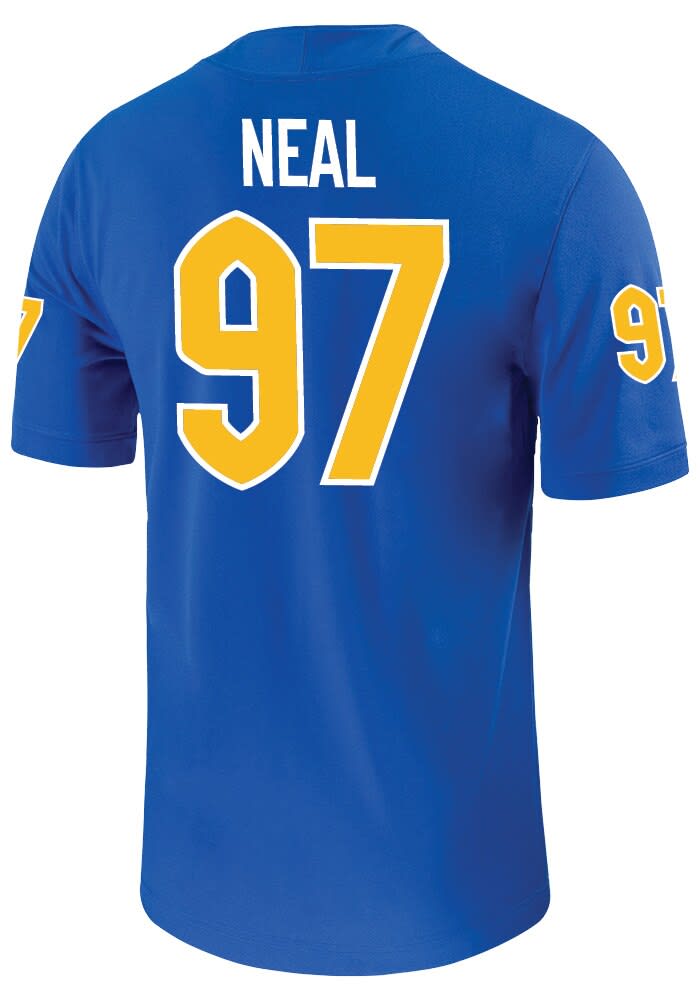 Isaiah Neal Mens ROYAL Pitt Panthers Football Name And Number