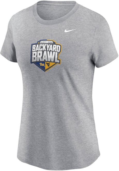 Pitt Panthers Grey Nike 2024 Backyard Brawl Short Sleeve T-Shirt