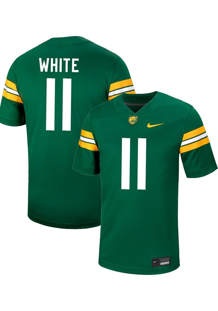 Walker White Baylor Bears GREEN Football NIL Home Jersey - 198604659