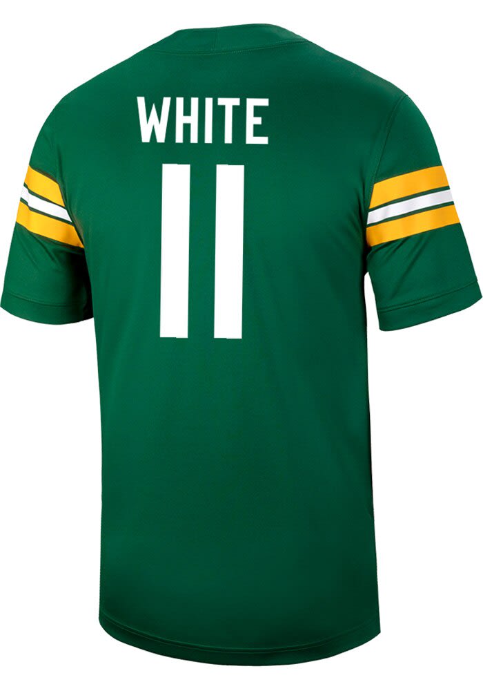 Walker White Baylor Bears GREEN Football NIL Home Jersey - 198604659