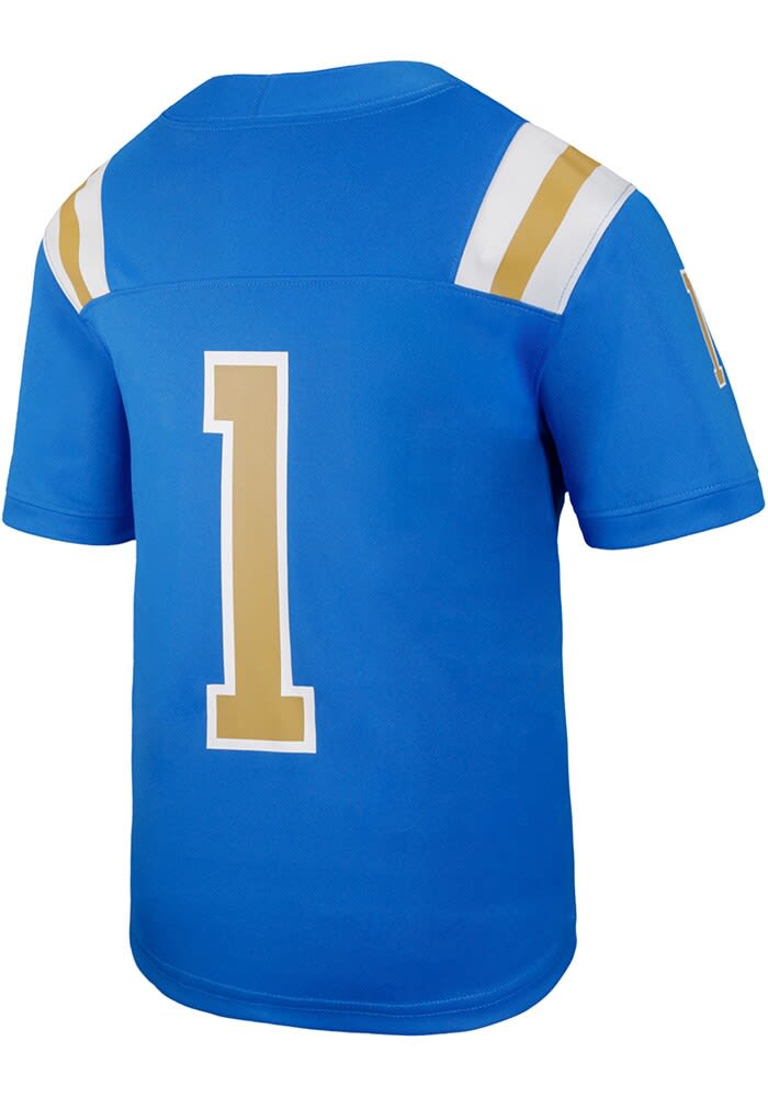 【NIKE】UCLA Bruins Sideline Jersey Nike Youth BLUE UCLA Bruins Sideline Replica Football Jersey