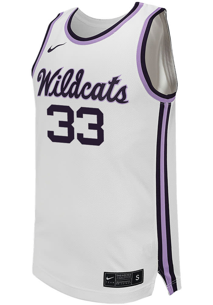 Coleman Hawkins Mens White K-State Wildcats NIL Game