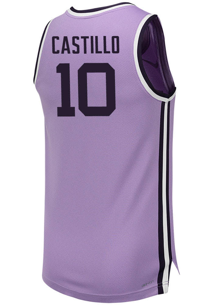 David Castillo Mens LAVENDER K-State Wildcats NIL Game Basketball