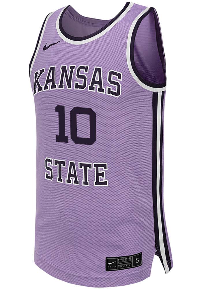 David Castillo Mens LAVENDER K-State Wildcats NIL Game Basketball
