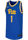 Main image for Mens Pitt Panthers Blue Nike Replica Basketball Jersey