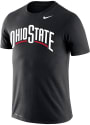 Ohio State Buckeyes Nike Word T Shirt - Black