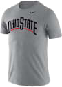 Ohio State Buckeyes Nike Word T Shirt - Grey