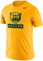Baylor Bears Nike Dri-FIT Name Drop T Shirt - Gold