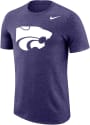 K-State Wildcats Nike Marled T Shirt - Purple