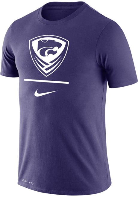 K-State Wildcats Purple Nike Soccer Short Sleeve T Shirt