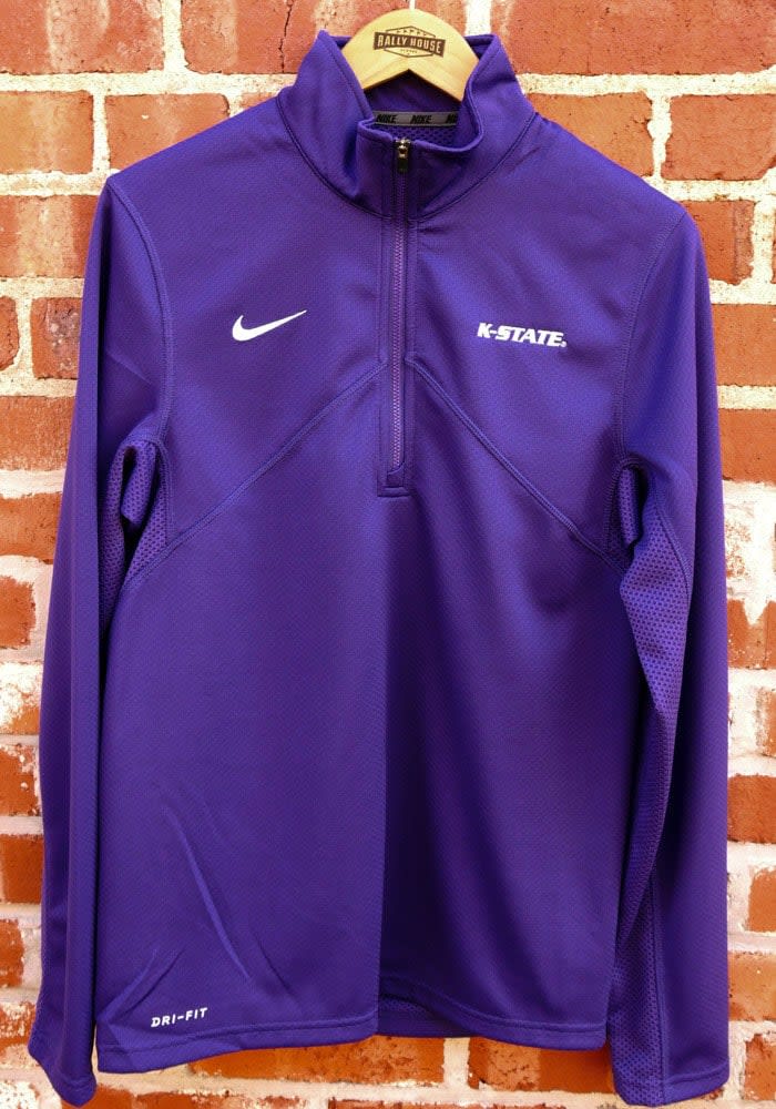 Nike Mens PURPLE K-State Wildcats DriFit Training Long