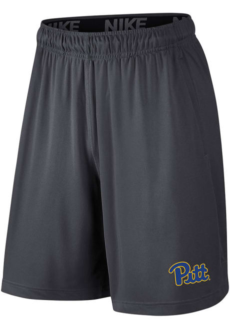 Mens Pitt Panthers Grey Nike Fly Short Shorts