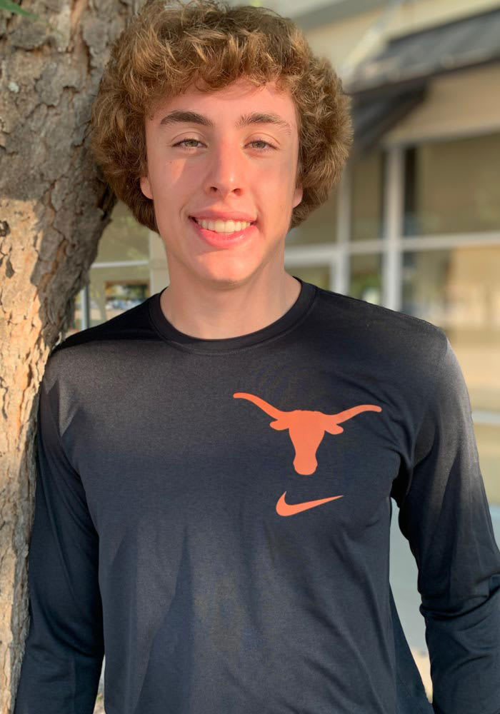 Nike Texas Longhorns BLACK Legend Left Chest Logo Long Sleeve T