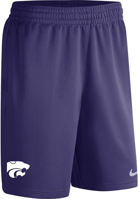 Mens K-State Wildcats Purple Nike Spotlight Basketball Shorts