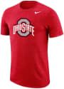 Ohio State Buckeyes Nike Marled T Shirt - Red