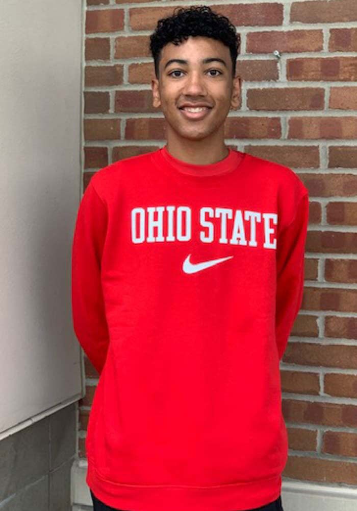 ohio state red sweatshirt