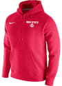 Ohio State Buckeyes Nike Club Fleece Hooded Sweatshirt - Red