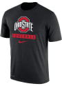 Ohio State Buckeyes Nike Football Dri-FIT T Shirt - Black