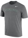 Michigan State Spartans Nike Dri-FIT Arch Name T Shirt - Grey