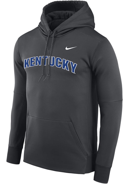 Kentucky Wildcats Nike Grey Therma Hood
