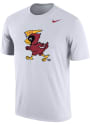 Iowa State Cyclones Nike Dri-FIT Vintage Logo T Shirt - White