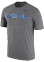 Saint Louis Billikens Nike Dri-FIT Arch Name T Shirt - Grey