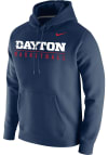 Main image for Nike Dayton Flyers Mens Navy Blue Club Fleece Long Sleeve Hoodie